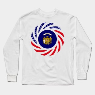 Wisconsin Murican Patriot Flag Series Long Sleeve T-Shirt